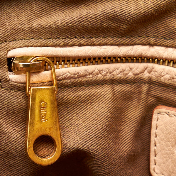 クロエ マーシー S859161 ベージュ レザー ハンドバッグ ショルダーバッグ２WAY レディース Chloe 【中古】