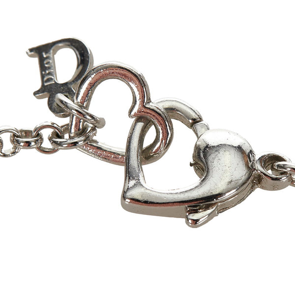 クリスチャンディオール シルバー メタル ブレスレット レディース Christian Dior 【中古】