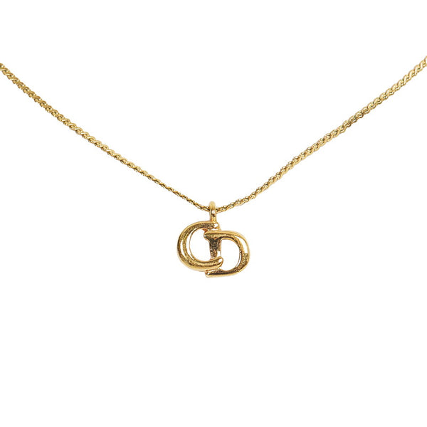 ディオール ゴールド　 メッキ ネックレス レディース Dior 【中古】