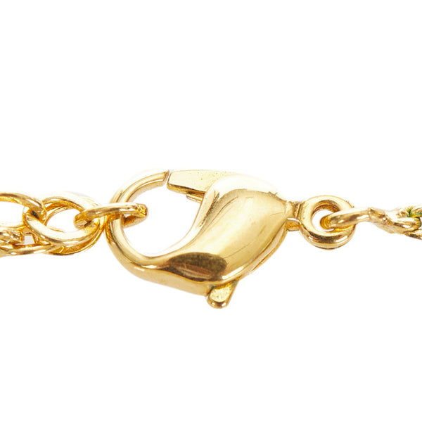 クリスチャンディオール ゴールド メッキ バッグモチーフ ネックレス レディース Christian Dior 【中古】