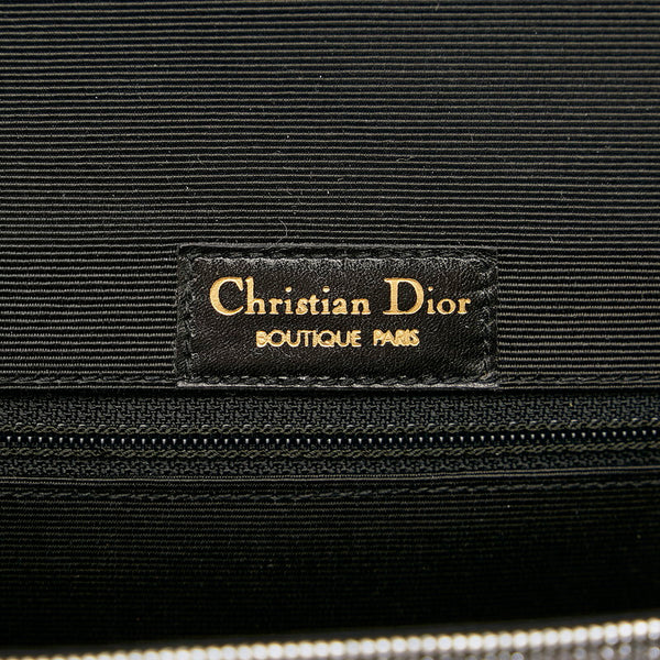 クリスチャンディオール シルバー ナイロン ショルダーバッグ レディース Christian Dior 【中古】