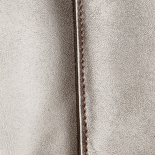 フェンディ ズッカ ブラウン ナイロン レザー 三つ折り財布 レディース FENDI 【中古】