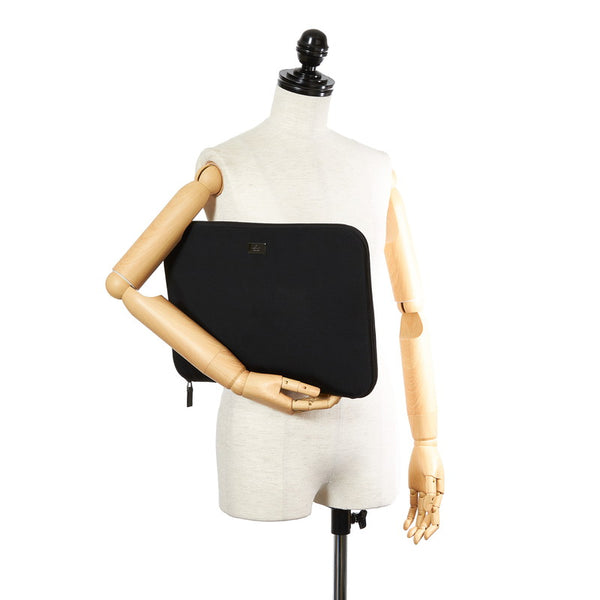 グッチ 03090 ブラック ナイロン クラッチバッグ メンズ GUCCI 【中古】