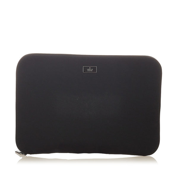 グッチ 03090 ブラック ナイロン クラッチバッグ メンズ GUCCI 【中古】