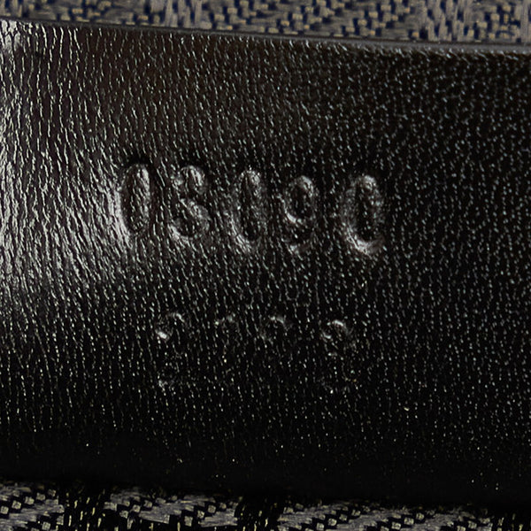 グッチ 03090 ブラック ナイロン クラッチバッグ メンズ GUCCI 【中古】