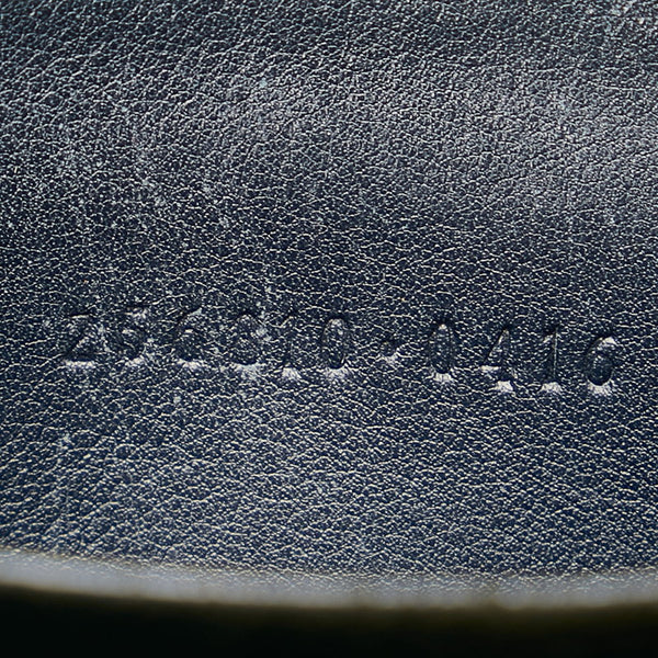 グッチ マイクロＧＧ 256810 0416 ネイビー レザー コインケース メンズ GUCCI 【中古】