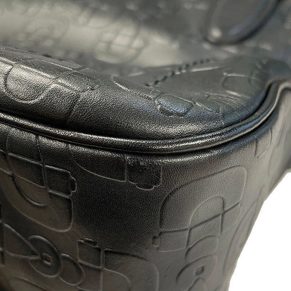 グッチ ジャッキー 145817 ブラック レザー ハンドバッグ レディース GUCCI 【中古】