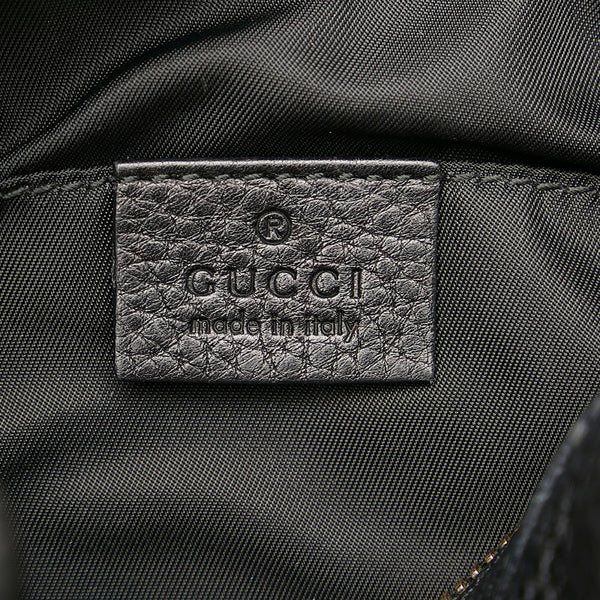 グッチ ソーホー 308636 ブラック レザー ポーチ レディース GUCCI 【中古】