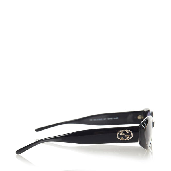 グッチ インターロッキングG GG2196/S ブラック プラスチック サングラス メンズ GUCCI 【中古】