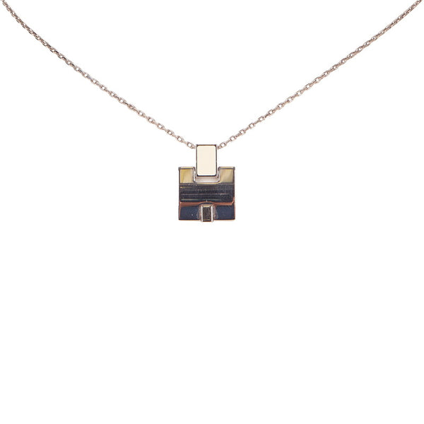 エルメス ST0187 SV925 シルバー アイリーン ネックレス レディース HERMES 【中古】