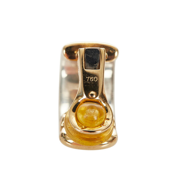 エルメス ゴールド シルバー SV925 シルバー イヤリング レディース HERMES 【中古】