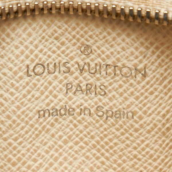 ルイ ヴィトン エピ ポシェットクレ M66602 ホワイト レザー コインケース レディース LOUIS VUITTON 【中古】