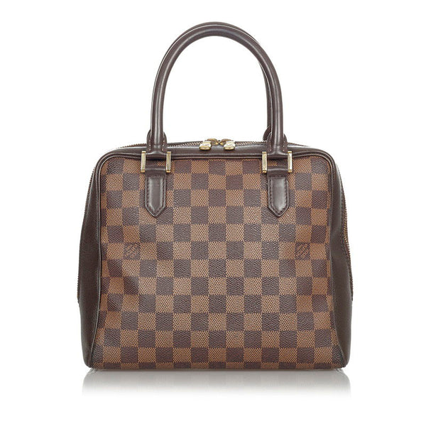 ルイ ヴィトン ダミエ ブレラ N51150 ブラウン PVC レザー ハンドバッグ レディース LOUIS VUITTON 【中古】