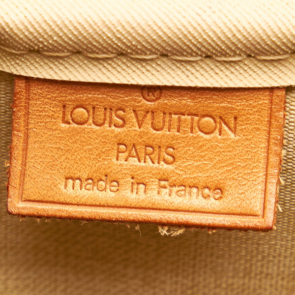 ルイ ヴィトン モノグラム ドーヴィル M47270 ブラウン PVC レザー ハンドバッグ レディース LOUIS VUITTON 【中古】