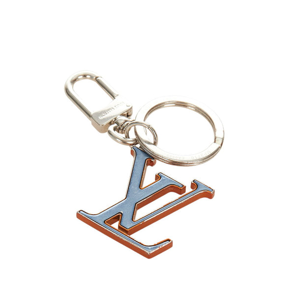 ルイ ヴィトン ポルトクレ LVカラーズ チャーム MP2710 オレンジ  シルバー メタル メンズ LOUIS VUITTON 【中古】