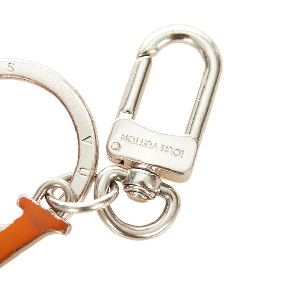 ルイ ヴィトン ポルトクレ LVカラーズ チャーム MP2710 オレンジ  シルバー メタル メンズ LOUIS VUITTON 【中古】