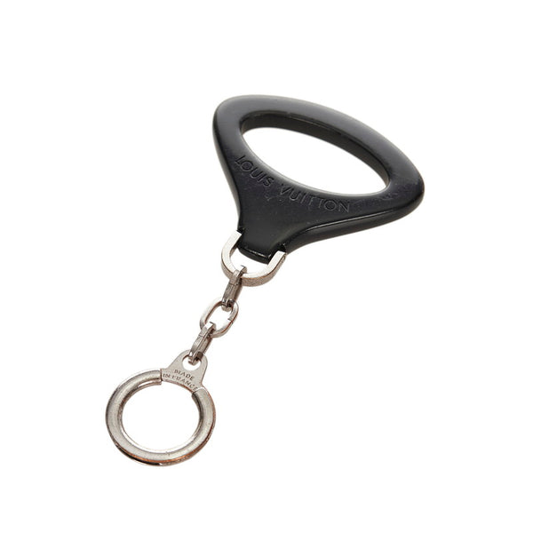 ルイ ヴィトン ポルトクレ エピZ  キーリング L2978 ブラック シルバー プラスチック メタル メンズ LOUIS VUITTON 【中古】