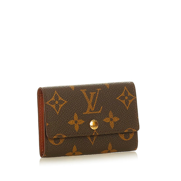 ルイ ヴィトン モノグラム ミュルティクレ6 キーケース M62630 ブラウン PVC レザー レディース LOUIS VUITTON 【中古】