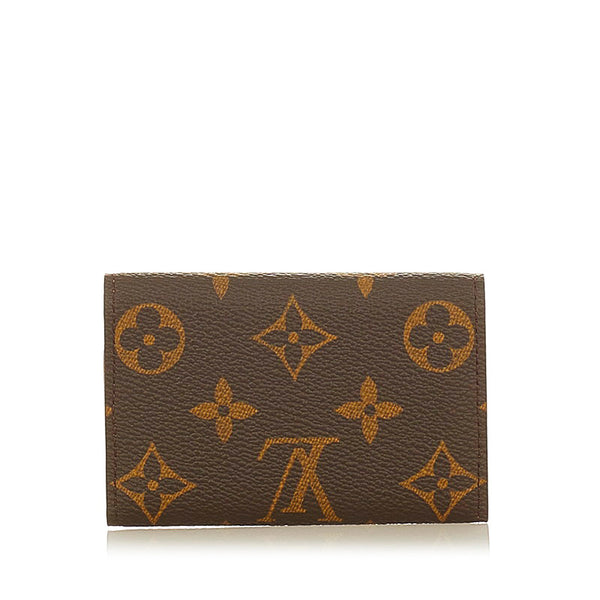 ルイ ヴィトン モノグラム ミュルティクレ6 キーケース M62630 ブラウン PVC レザー レディース LOUIS VUITTON 【中古】