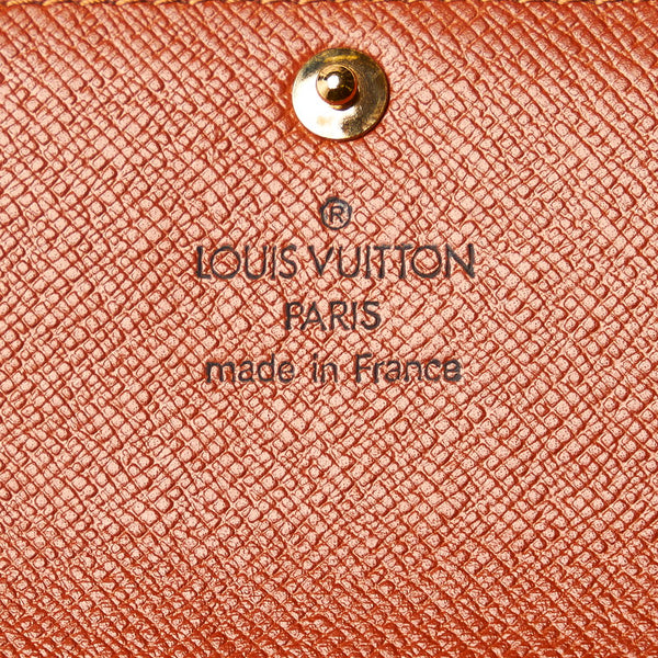 ルイ ヴィトン モノグラム ミュルティクレ6 キーケース M62630 ブラウン PVC レザー レディース LOUIS VUITTON 【中古】