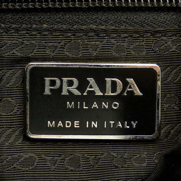 プラダ ブラック ナイロン リュック バックパック レディース PRADA 【中古】