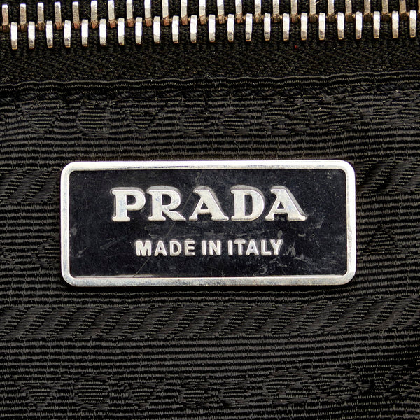 プラダ BR2703 ブラック NERO レザー ハンドバッグ レディース PRADA 【中古】