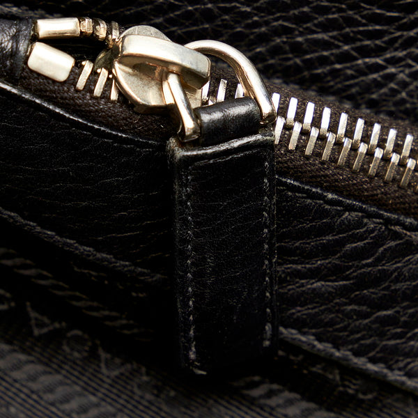 プラダ BR2703 ブラック NERO レザー ハンドバッグ レディース PRADA 【中古】