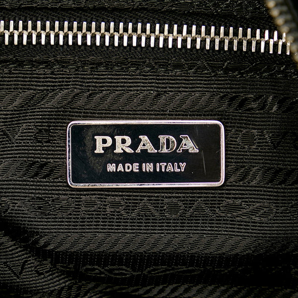 プラダ アトランティス BN1066 ブラック ナイロン レザー ハンドバッグ ショルダーバッグ２WAY レディース PRADA 【中古】