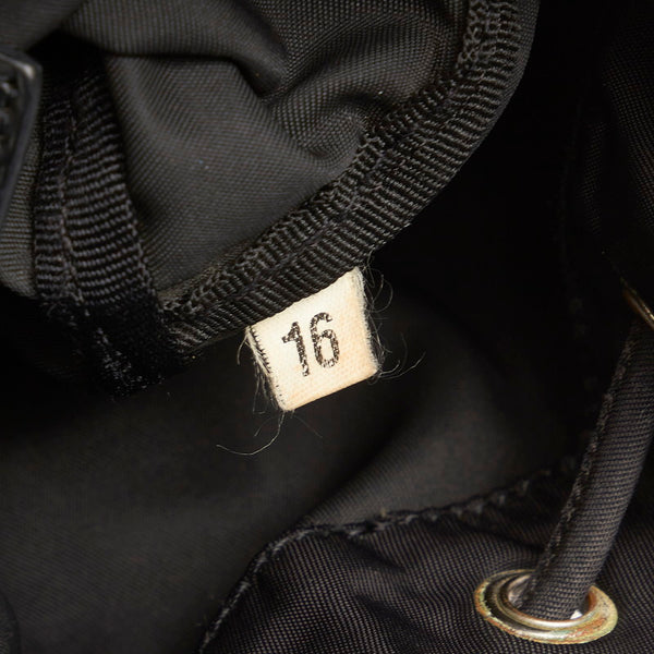 プラダ ポコノ ブラック ナイロン ポーチ レディース PRADA 【中古】