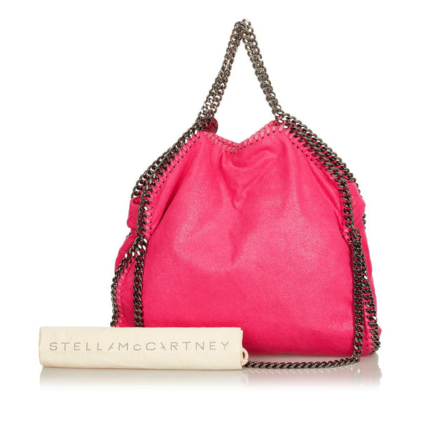ステラマッカートニー ファラベラ ショルダーバッグ フルオピンク ポリエステル メタル レディース Stella McCartney 【中古】