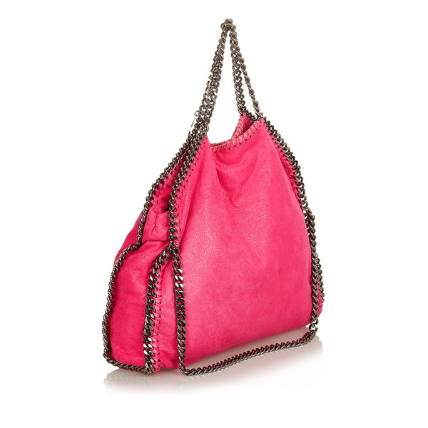 ステラマッカートニー ファラベラ ショルダーバッグ フルオピンク ポリエステル メタル レディース Stella McCartney 【中古】