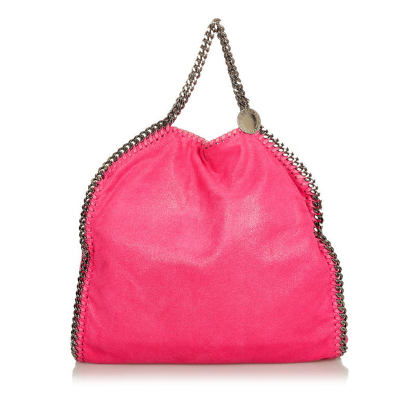 ステラマッカートニー ファラベラ ショルダーバッグ フルオピンク ポリエステル メタル レディース Stella McCartney 【中古】