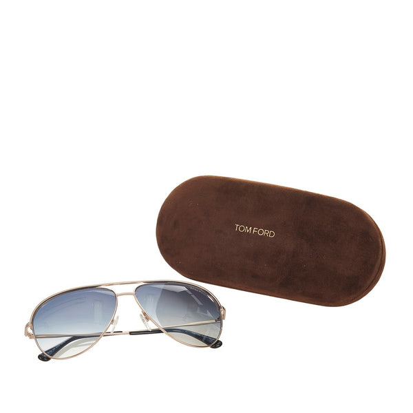 トムフォード ゴールド メッキ サングラス メンズ TOM FORD 【中古】