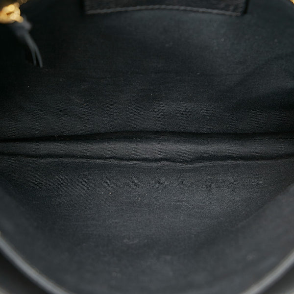 バレンシアガ 224915 ブラック レザー クラッチバッグ レディース BALENCIAGA 【中古】