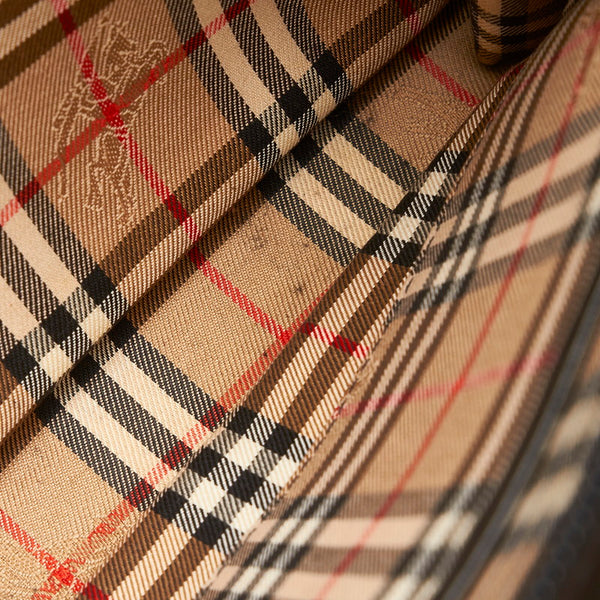 バーバリー ブラック レザー セカンドバッグ メンズ BURBERRY 【中古】
