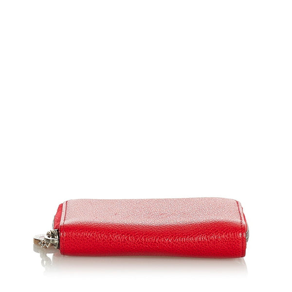 ブルガリ ブルガリ・ブルガリ レッド レザー コインケース レディース BVLGARI 【中古】