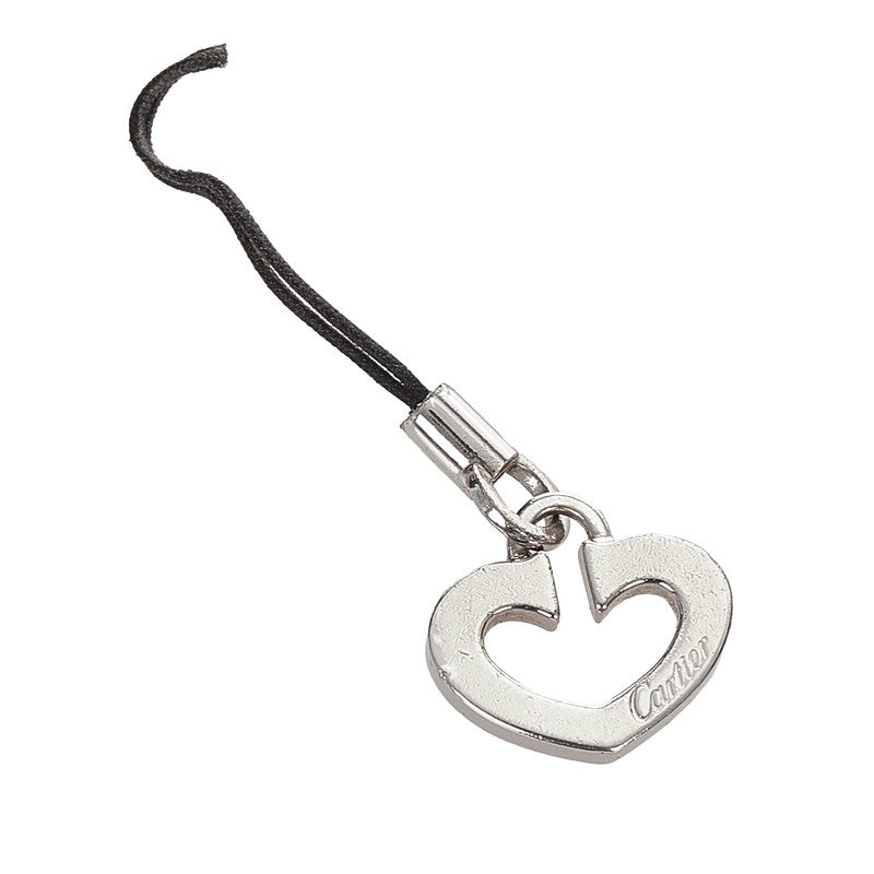 カルティエ キーホルダー シルバー メタル レディース CARTIER 【中古】