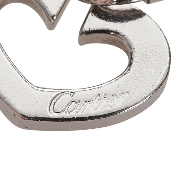 カルティエ キーホルダー シルバー メタル レディース CARTIER 【中古】