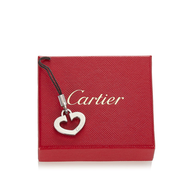 カルティエ キーホルダー シルバー メタル レディース CARTIER 【中古】