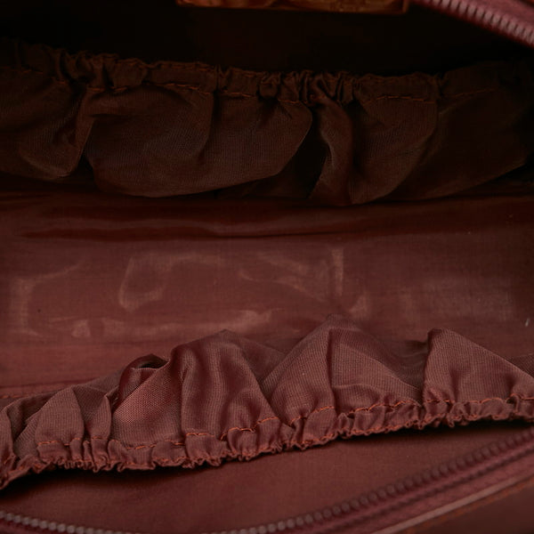 カルティエ マストドゥカルティエ ボルドー カーフ セカンドバッグ レディース CARTIER 【中古】