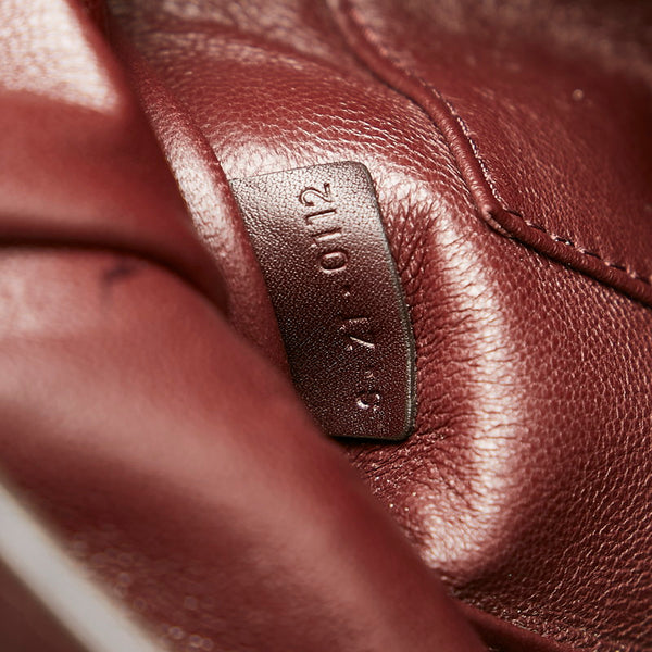 セリーヌ ラゲージ ブラウン レザー スウェード ハンドバッグ ショルダーバッグ 2WAY レディース CELINE 【中古】