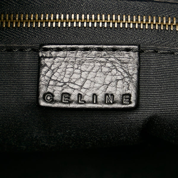 セリーヌ ハンドバッグ ブラック レザー レディース CELINE 【中古】
