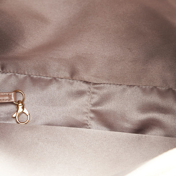 シャネル ココマーク ホワイト キャビアスキン チェーン ショルダーバッグ レディース CHANEL 【中古】