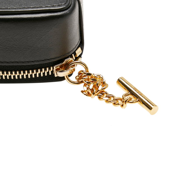 クロエ ドリュー ポーチ ブラック レザー レディース Chloe 【中古】