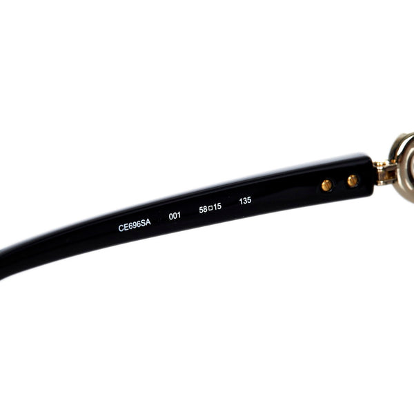 クロエ CE696SA ブラック プラスチック サングラス レディース Chloe 【中古】