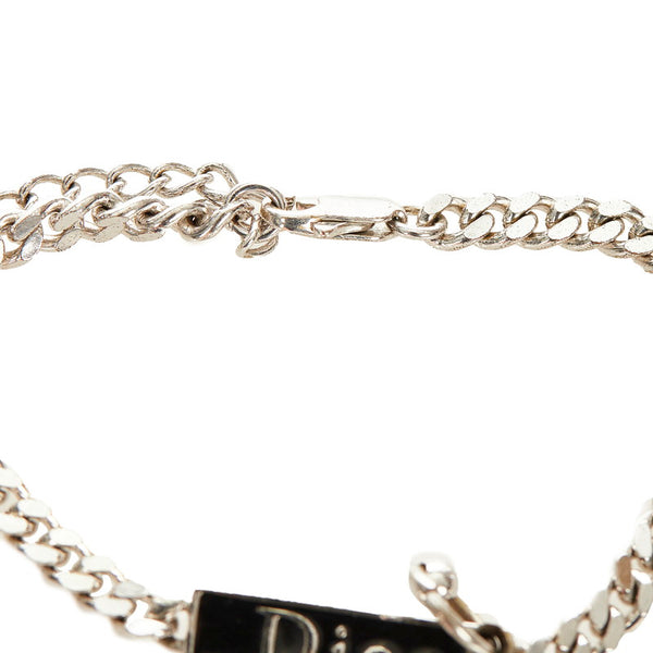 クリスチャンディオール シルバー メタル ブレスレット レディース Christian Dior 【中古】