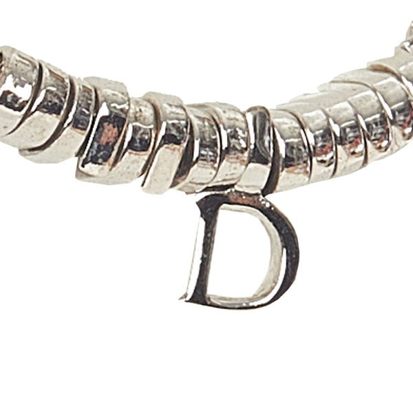 ディオール シルバー メタル ネックレス レディース Dior 【中古】
