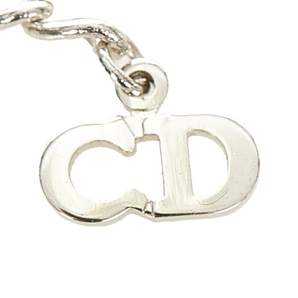 ディオール シルバー メタル ネックレス レディース Dior 【中古】