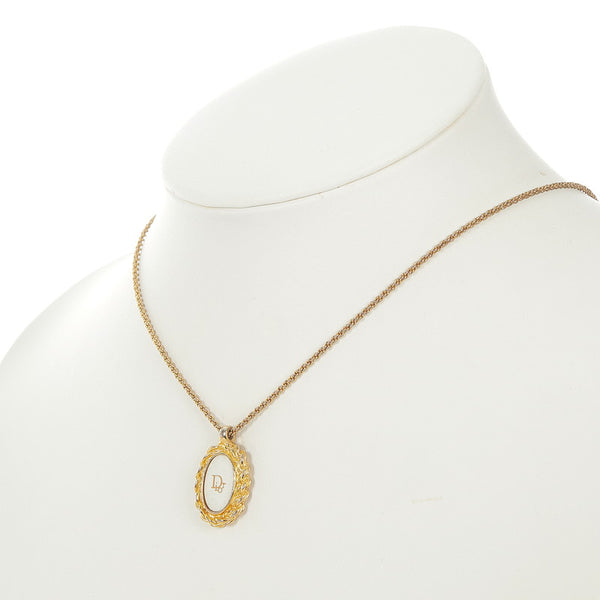 クリスチャンディオール ゴールド メッキ ネックレス レディース Christian Dior 【中古】