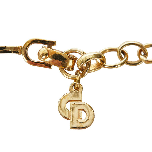ディオール ゴールド メッキ ネックレス レディース Dior 【中古】